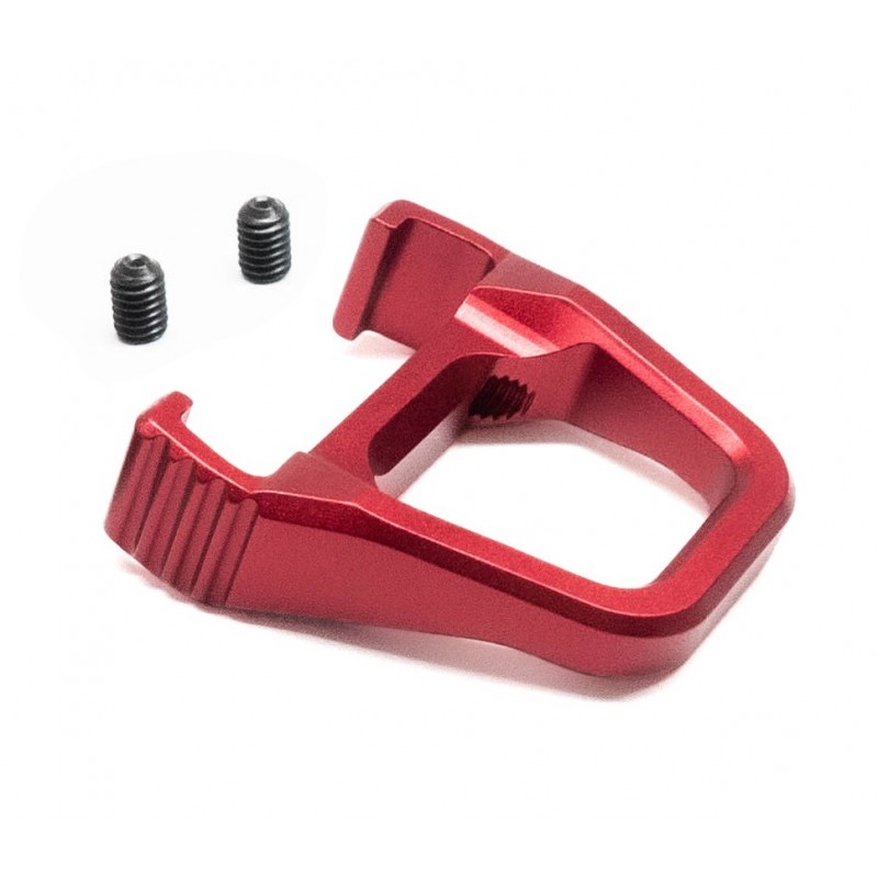 ABZAV|Charging Handle Type 2 Red For AAP01 Action Army