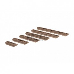 ABZAV|Keymod & M-LOK Rail Set 6-pack Dark Earth MP