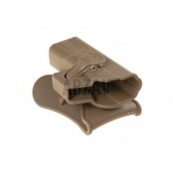 ABZAV|Paddle Holster pour G19 / ICS BLE-XAE Left Hand Dark Earth Amomax