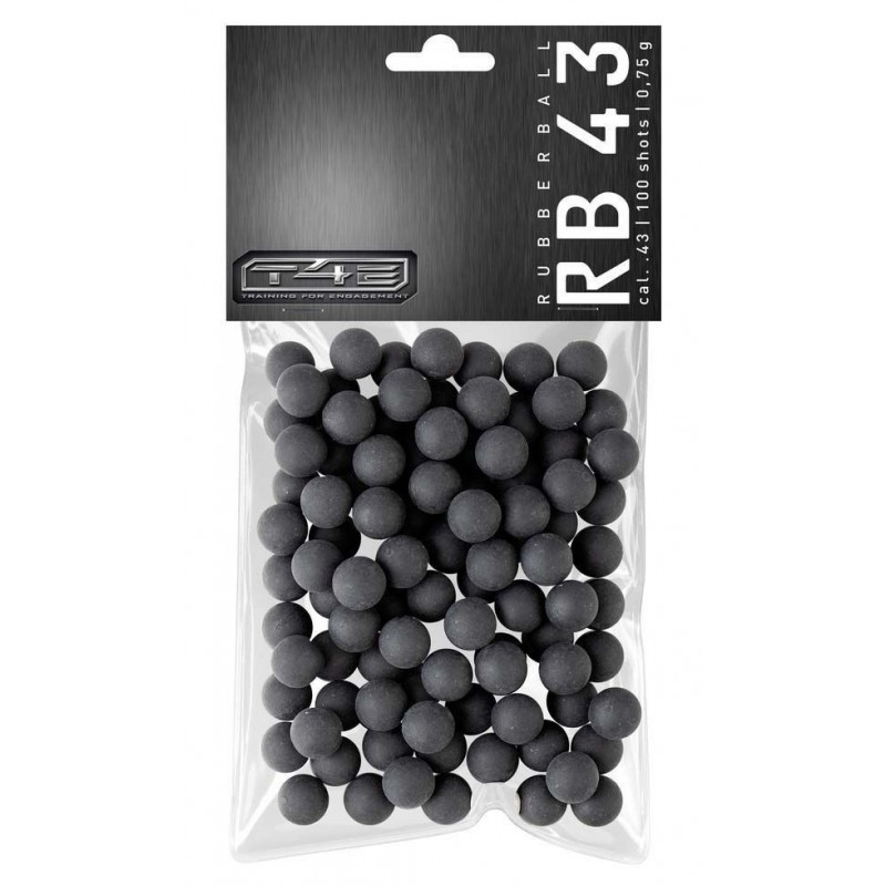 ABZAV|T4E Rubber BBs Cal. .43 100Pcs Umarex