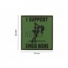 ABZAV|I Support Single Mums Rubber Patch Forest JTG