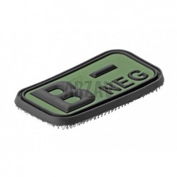 ABZAV|Bloodtype Rubber Patch B Neg Forest JTG