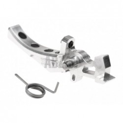 ABZAV|CNC Aluminum Advanced Speed Trigger Style D Silver Maxx Model