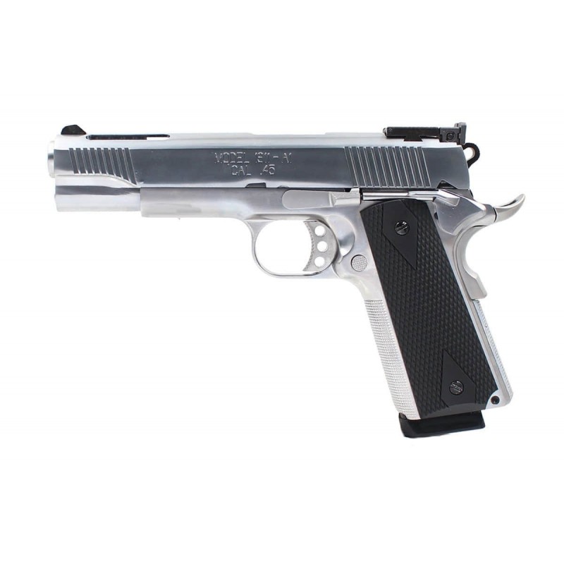 ABZAV|1911 NE1201 Full Metal Silver Gas AW Custom