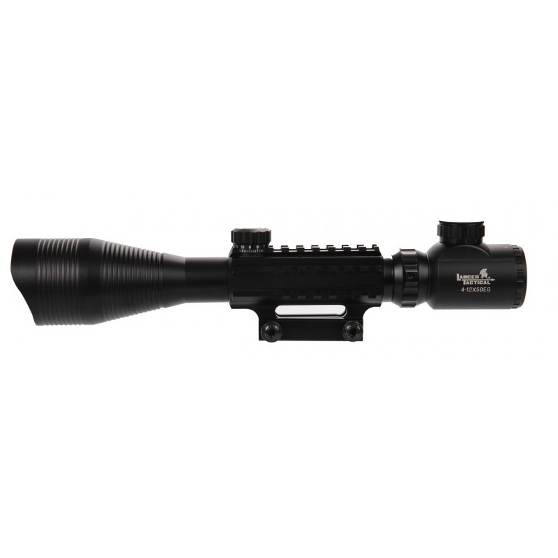 ABZAV|Scoop 4-12x50 EG Red And Green Lancer Tactical