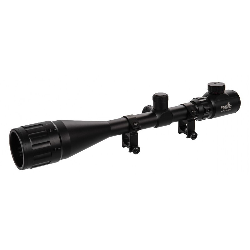 ABZAV|Scoop 6-24x50 AOEG Red And Green Lancer Tactical