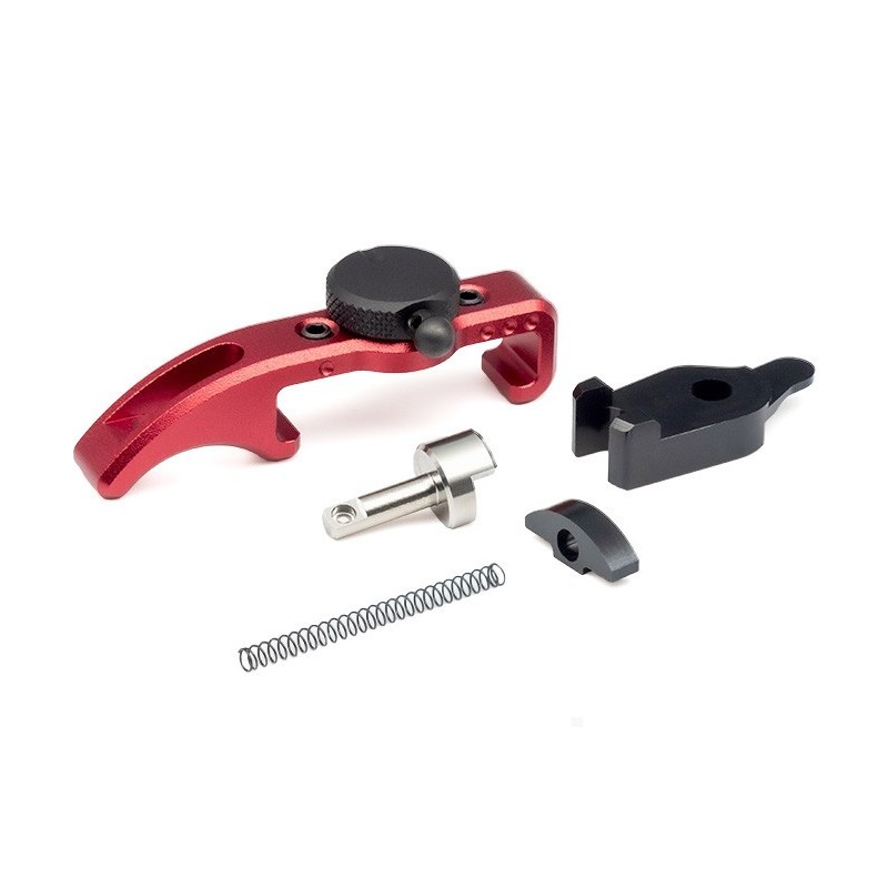 ABZAV|Extended Charging Handle with Selector Switch for AAP01 Red TTI Airsoft