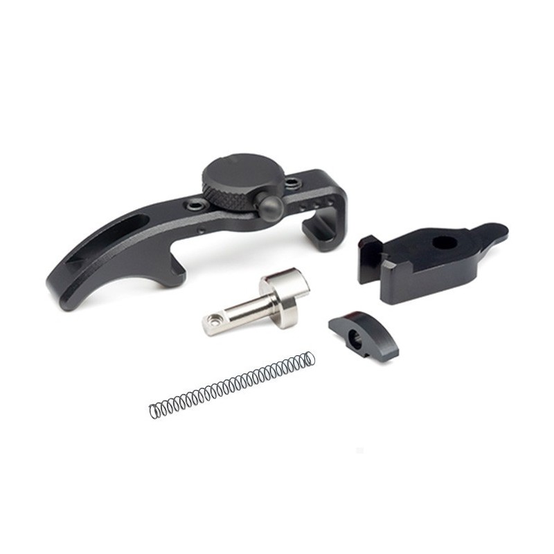 ABZAV|Extended Charging Handle with Selector Switch for AAP01 Black TTI Airsoft