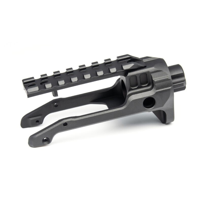 ABZAV|AR Stock Adapter for AAP01 Black TTI Airsoft