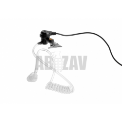 ABZAV|FBI Style Acoustic Headset Midland Connector Black Z-Tactical