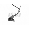 ABZAV|FBI Style Acoustic Headset Midland Connector Black Z-Tactical