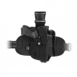 ABZAV|Dropleg Holster  Black Invader Gear