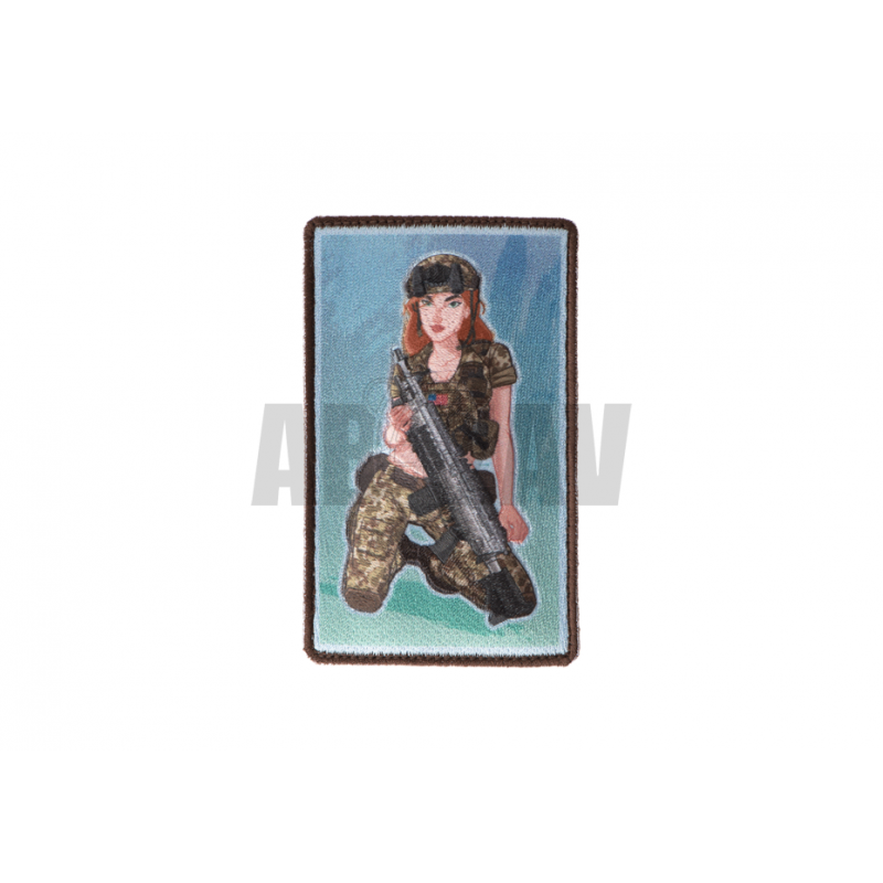 ABZAV|Pinup Girl Army Ranger Woven Patch Airsoftology