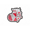 ABZAV|Viking Dragon Ship Head Rubber Patch Color JTG