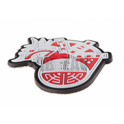 ABZAV|Viking Dragon Ship Head Rubber Patch Color JTG