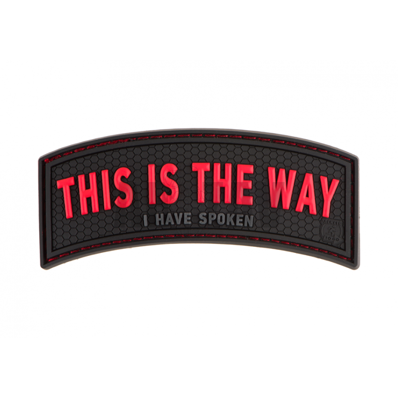 ABZAV|This is the Way Rubber Patch Color JTG