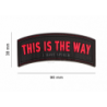 ABZAV|This is the Way Rubber Patch Color JTG