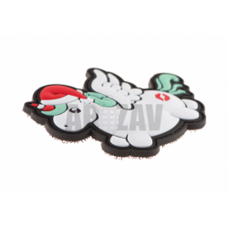 ABZAV|Christmas Unicorn Rubber Patch Color JTG