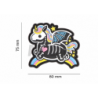 ABZAV|Skeleton Unicorn Rubber Patch Color JTG