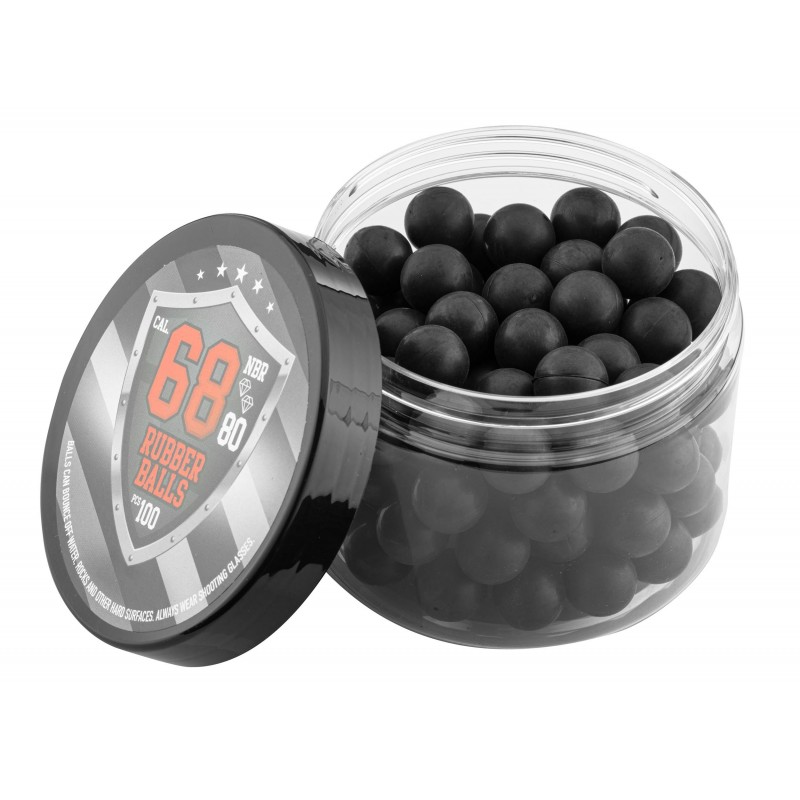 ABZAV|Cal. 68 Rubber / Metal Bbs 100 Pcs