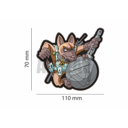 ABZAV|K9 Rubber Patch Color Outrider