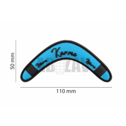 ABZAV|Karma Returns Rubber Patch Blue JTG