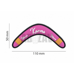 ABZAV|Karma Returns Rubber Patch Pink JTG