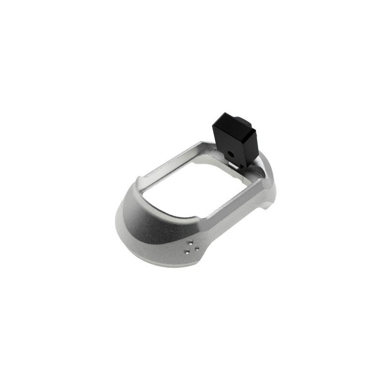 ABZAV|Alluminium Magwell Match Grade For AAP-01 Silver CowCow