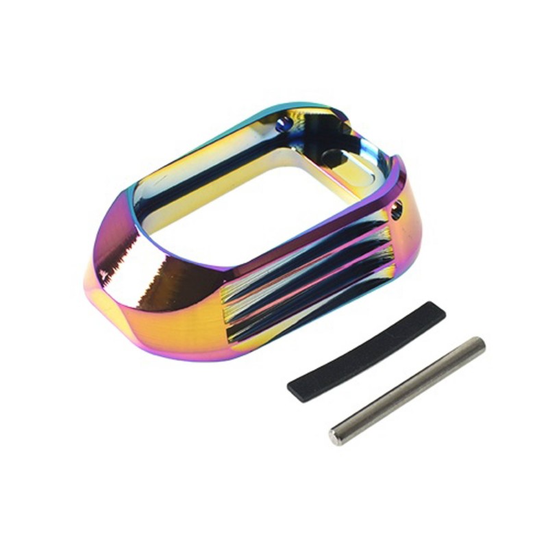 ABZAV|Alluminium Magwell Match Grade Rainbow For Hi-CapaCowCow