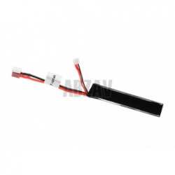 ABZAV|LiPo 7.4V 1100mAh 20C Stock Tube Type T-Plug   Pirate Arms