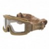 ABZAV|Goggels AERO Series Thermal Tan Clear Lens Lancer Tactical