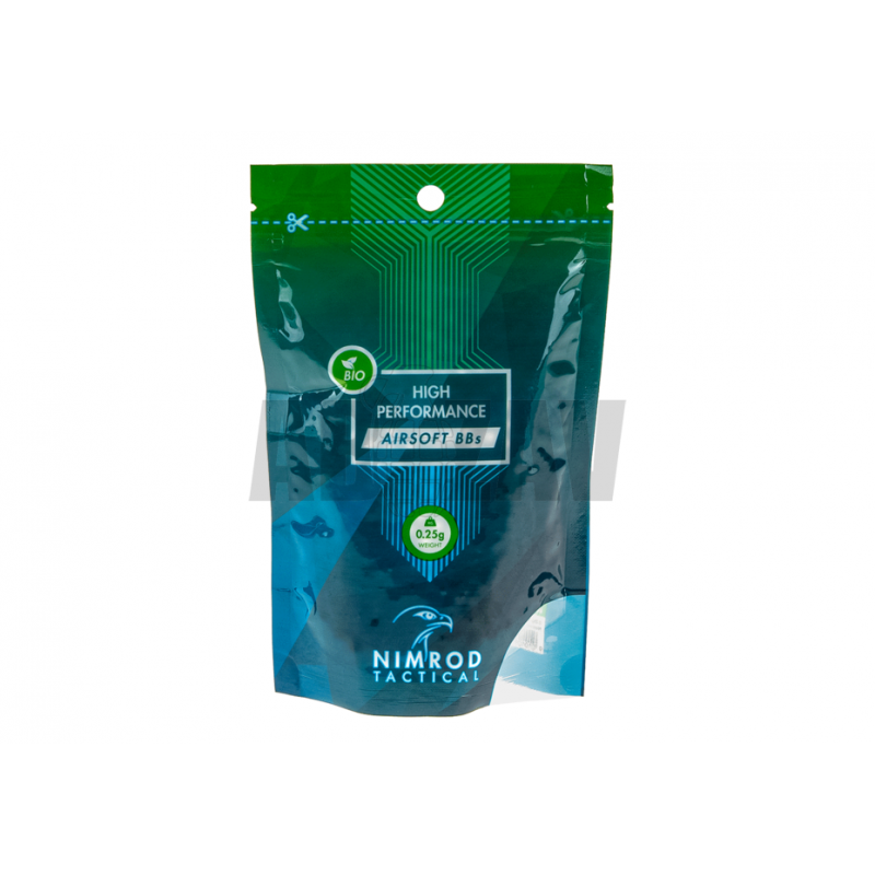 ABZAV|0.25g Bio BB High Performance 1000rds White Nimrod