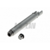 ABZAV|Hi-Capa D.O.R. Fixed Two Way Outer Barrel Silver Laylax