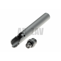 ABZAV|Hi-Capa D.O.R. Fixed Two Way Outer Barrel Silver Laylax