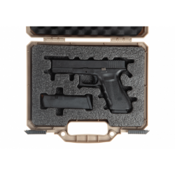 ABZAV|Pistol Case Pre-Cut Foam Dark Earth Nimrod