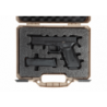 ABZAV|Pistol Case Pre-Cut Foam Dark Earth Nimrod