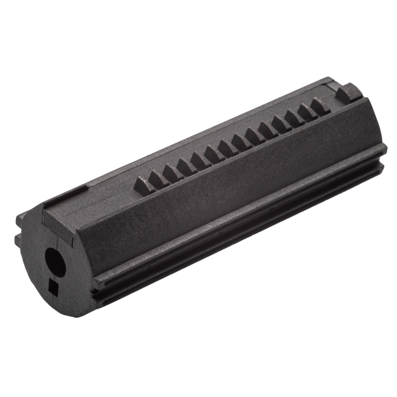 ABZAV|Piston in Technipolymer Loaded With Carbon Fiber For SCAR Marui NGRS FullMetal 14 Teeth Fps Softair