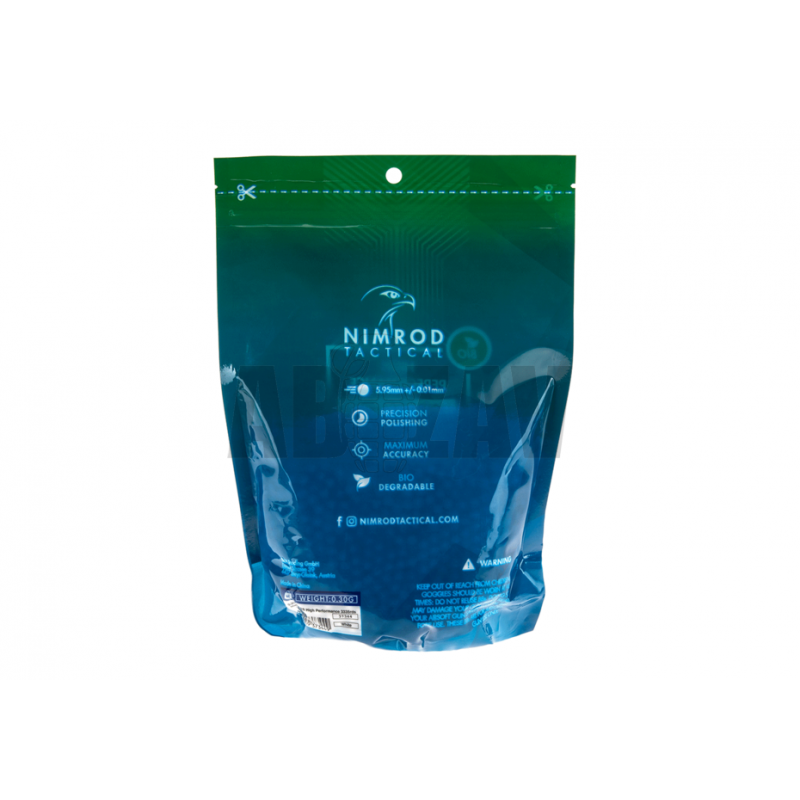ABZAV|0.30g Bio BB High Performance 3335rds White Nimrod