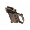 ABZAV|Pistol Conversion Kit Dark Earth Pirate Arms