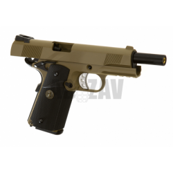 ABZAV|M1911 MEU Tactical Full Metal GBB Desert WE