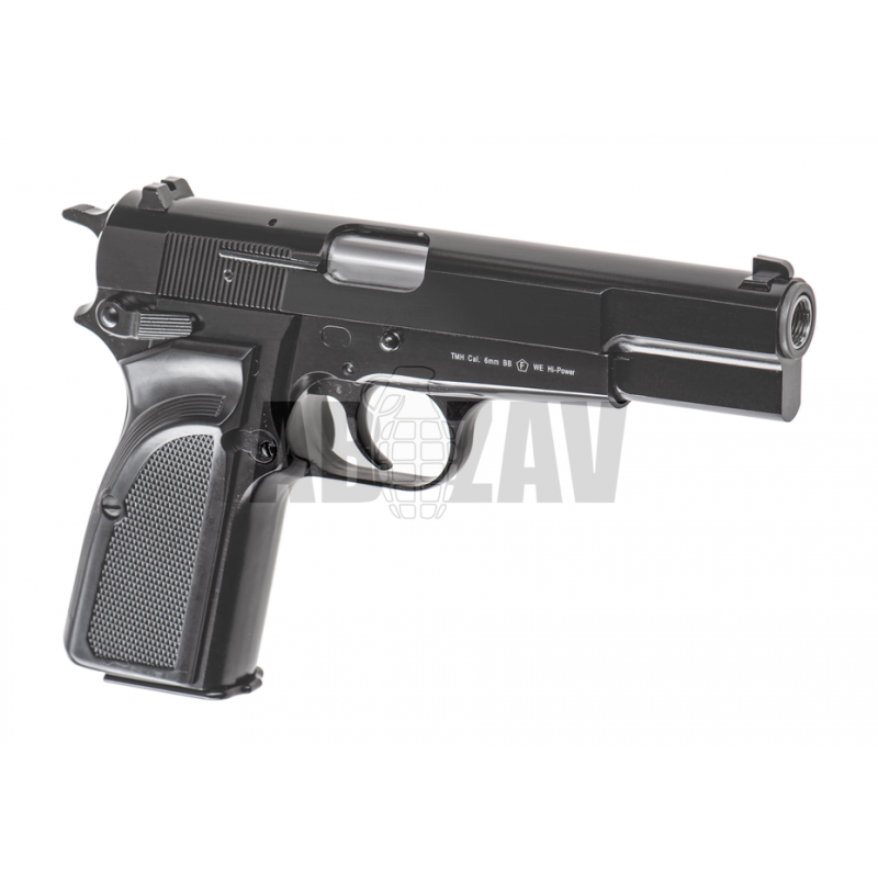 ABZAV|Hi-Power Mk3 Full Metal GBB Black WE
