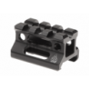 ABZAV|Universal Super Slim Riser Mount 3 Slot 0.75' Black Leapers