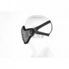 ABZAV|Steel Half Face Mask  Black Invader Gear