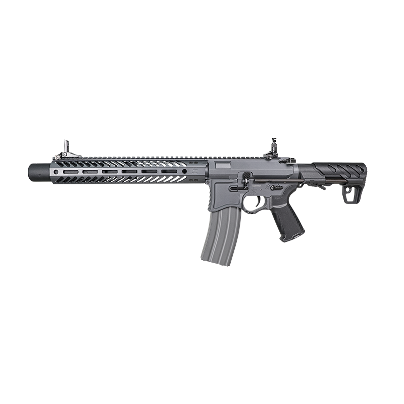 ABZAV|SBR8 12" Rail with Mock Suppressor Grey G&G