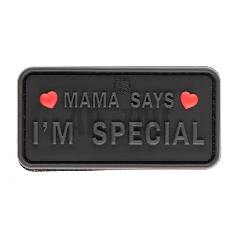 ABZAV|Mama Says I'm Special Patch Black JTG