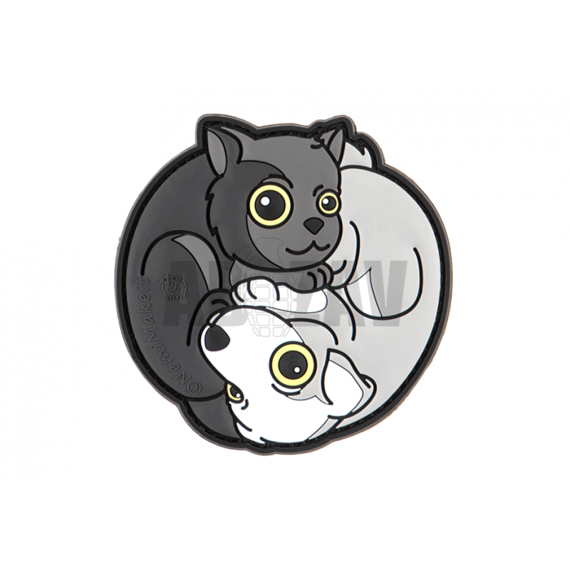 ABZAV|Yin & Yan Cat Patch Black JTG