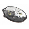 ABZAV|Yin & Yan Cat Patch Black JTG