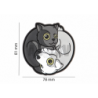 ABZAV|Yin & Yan Cat Patch Black JTG