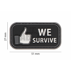 ABZAV|We Survive Patch Black JTG