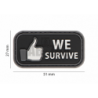 ABZAV|We Survive Patch Black JTG